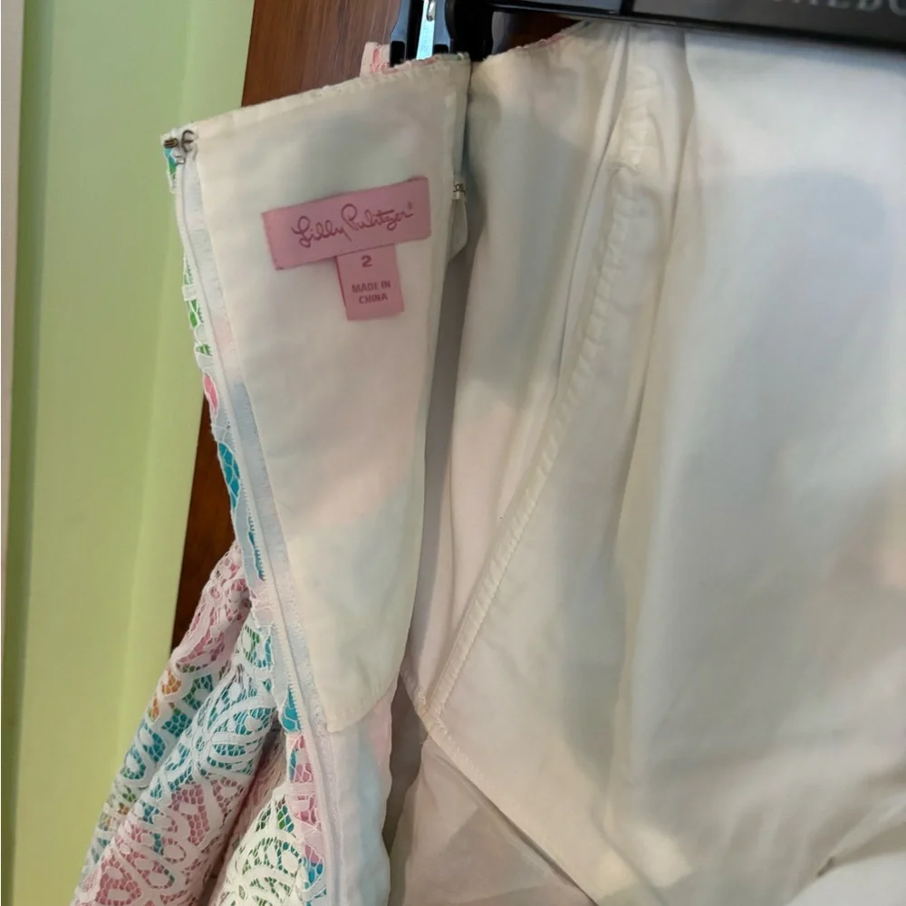 Lilly Pulitzer Multicolor Lace Dress - Picture 3 of 4